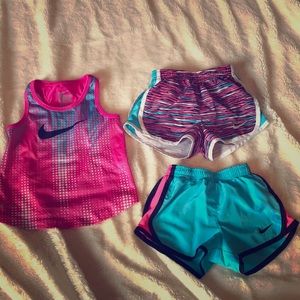 Nike girls 3T athletic wear 3 pieces